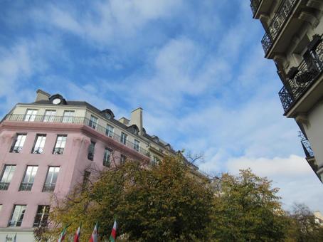 フランス、パリの秋の街並み フランス、パリの秋の街並み フランス,パリ,風景の写真素材
