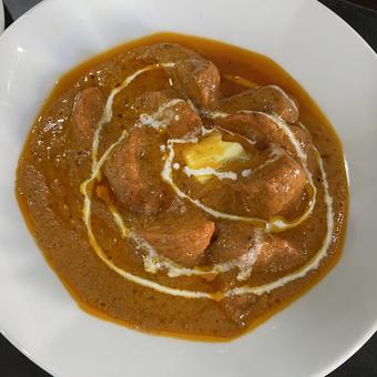 バターチキンカレー バターチキンカレー カレー,インド料理,ネパール料理の写真素材