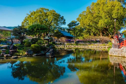 【福岡】太宰府天満宮の風景 太宰府天満宮,福岡,太宰府の写真素材