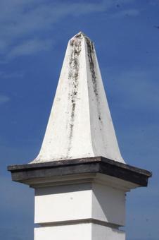 Photo, tower, four corners, concrete, 