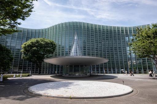 Photo, national museum of new art, port area, roppongi, 