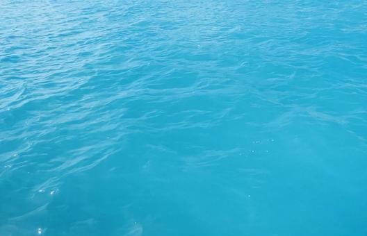 青い海 青い海の写真