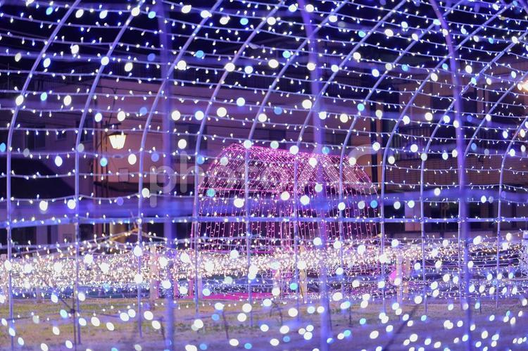 まちの駅　新・鹿沼宿 玉ボケ,クリスマス,幻想の写真素材
