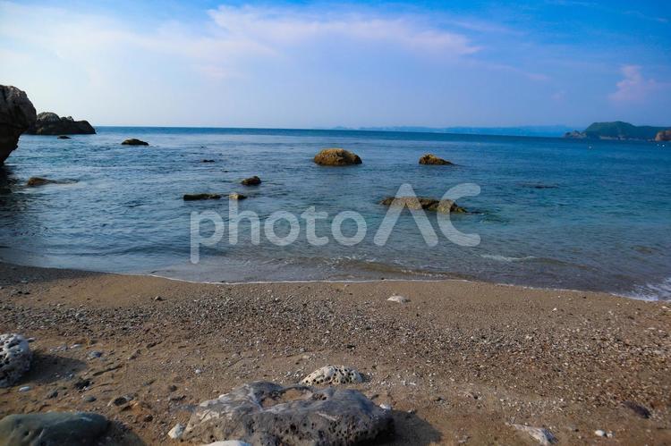 浜辺でのひととき 夏,海,海岸の写真素材