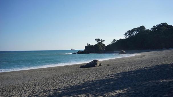 Katsurahama Beach and the Blue Sea, JPG Katsurahama Beach and the Blue Sea, JPG