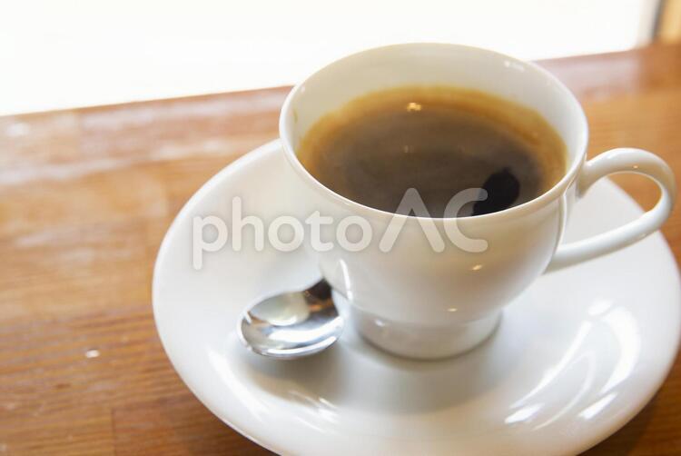 午後のコーヒータイム コーヒー,食後,ブラックの写真素材
