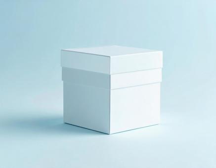 白い箱 白い箱の写真