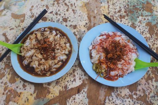 Chee Cheong Fun Chee Cheong Fun chee_cheong_fun,猪腸粉,麺料理の写真素材