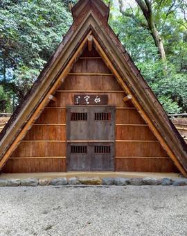 下鴨神社氷室 下鴨神社氷室 氷室,下鴨神社,葵の庭の写真素材
