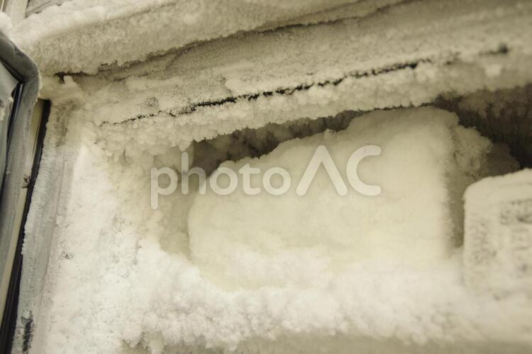 超低温フリーザーの中　（マイナス80℃） 冷凍庫,超低温,凍結の写真素材