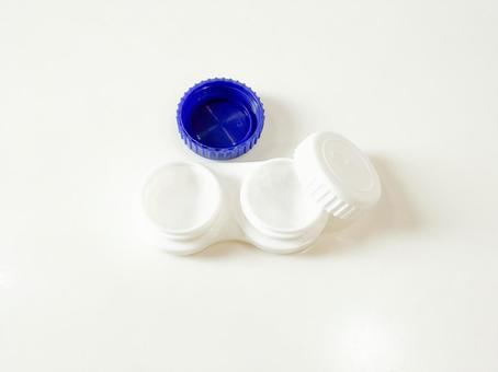 Photo, contact lens, case, container, 