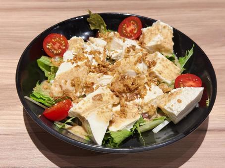豆腐サラダ 豆腐サラダ 豆腐サラダ,サラダ,豆腐の写真素材