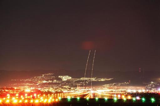 航跡 1512 02 飛行機,航空機,旅客機の写真素材