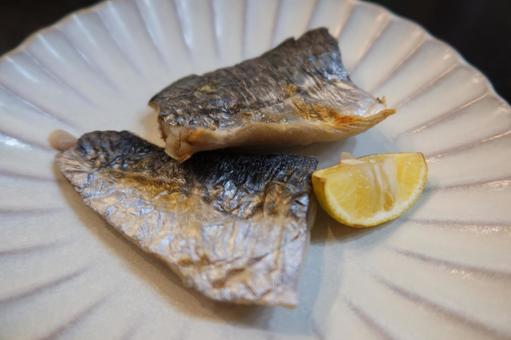 サゴシの塩焼き(アップ) サゴシの塩焼き(アップ) さごし,サワラ,鰆の写真素材