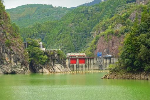 日向神ダム(水門) 日向神ダム(水門) 日向神ダム,ダム,水門の写真素材