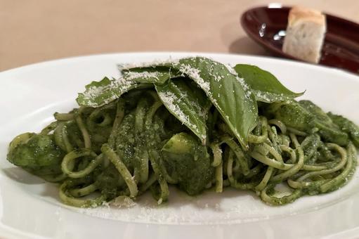 食べ物シリーズ:ジェノベーゼパスタ 食べ物シリーズ:ジェノベーゼパスタ イタリアン,ランチ,ジェノベーゼの写真素材