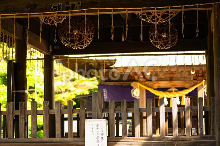 駿河国三之宮 御穗神社 駿河国三之宮,御穗神社,神社の写真素材
