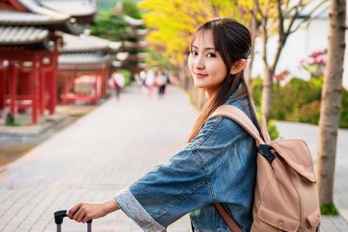 旅_女性 旅_女性の写真
