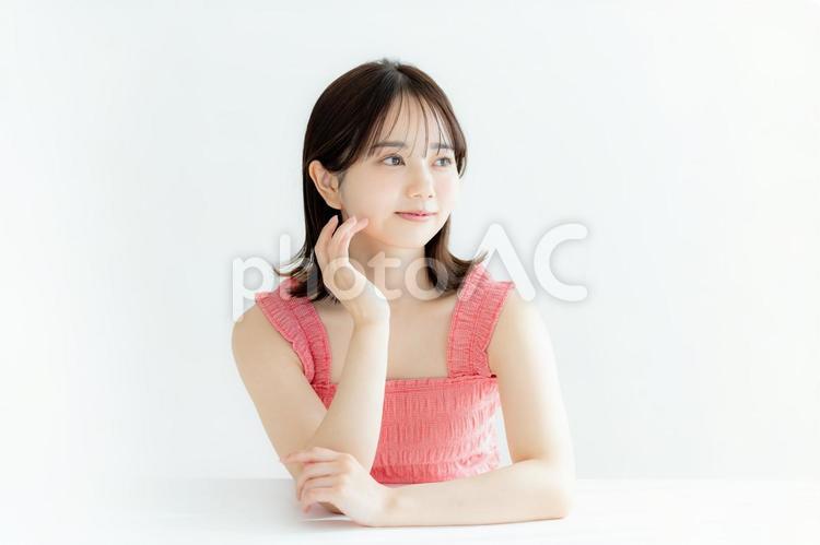 若い女性の美容イメージ 美容,ビューティー,女性の写真素材