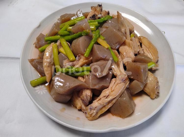 鶏の手羽先柚子胡椒煮 煮物,手羽先,鶏肉の写真素材