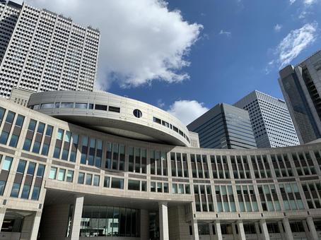 東京都議会と青空ver.1 東京都議会と青空ver.1の写真