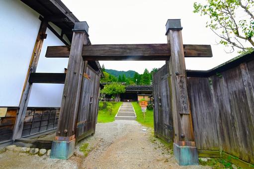 情緒漂う妻籠宿の風景 情緒漂う妻籠宿の風景 妻籠,宿場町,旅籠の写真素材