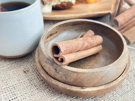 シナモンスティック シナモンスティック シナモンスティック,シナモン,コーヒーの写真素材