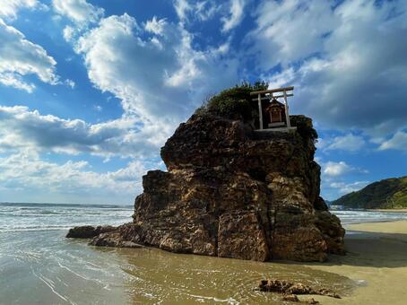 稲佐の浜２ 稲佐の浜,海,青空の写真素材