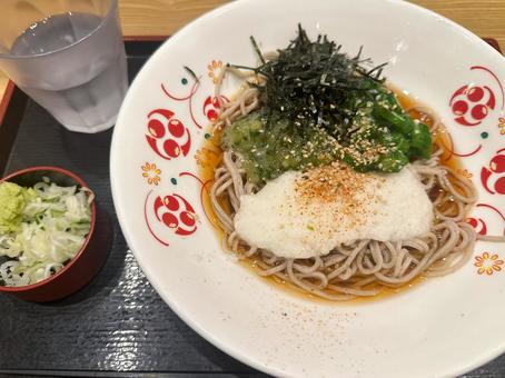 Chilled sticky soba noodles, JPG