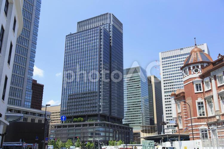 ビジネス街・都市風景 アジア,東京,レンガ駅舎の写真素材