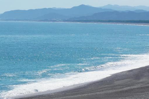 七里御浜海岸の絶景 七里御浜海岸の絶景の写真