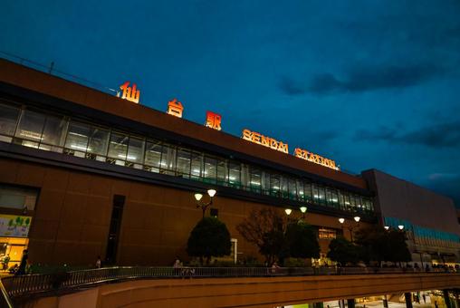 【宮城】仙台駅周辺の街並み 【宮城】仙台駅周辺の街並みの写真