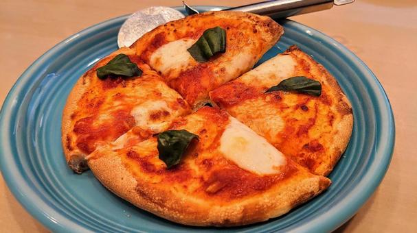 ピザ ピザ ピザ,マルゲリータ,チーズの写真素材