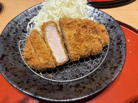 ロースかつ ロースかつ,かつ,豚肉の写真素材