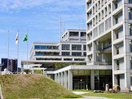 香川県庁本館下 香川県庁本館下 香川県,香川県庁,県庁の写真素材