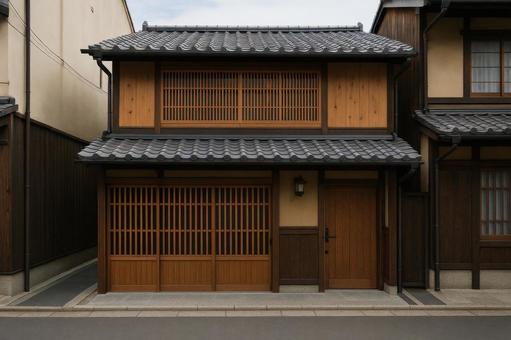古民家風の新築町屋 古民家風の新築町屋の写真