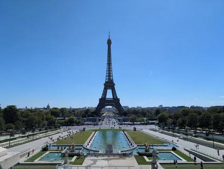 エッフェル塔 エッフェル塔,パリ,フランスの写真素材