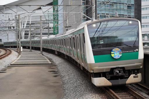 埼京線40th記念HM 埼京線40th記念HM 鉄道,e233系,乗り物の写真素材