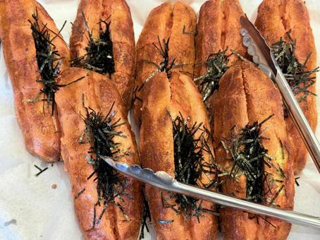 明太パン パン屋,食事,焼き立ての写真素材