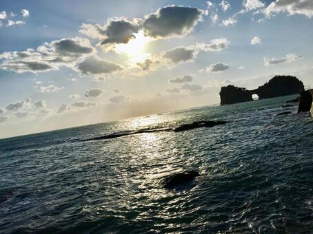 和歌山 円月島 和歌山 円月島の写真