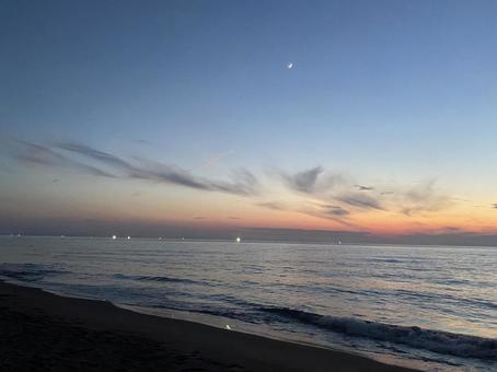 海と夕焼け2 海と夕焼け2の写真