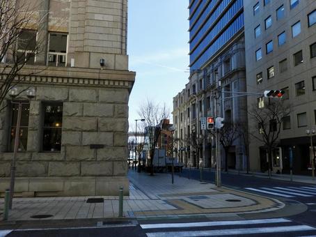 神戸旧居留地明石町筋 旧居留地,神戸市,明石町筋の写真素材