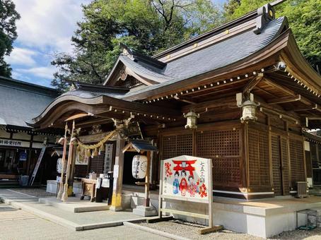 駒形神社 拝殿 駒形神社 拝殿 駒形神社,岩手県奥州市,陸中国一宮の写真素材