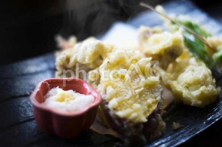 天ぷら盛り合わせ 天ぷら,和食,日本料理の写真素材