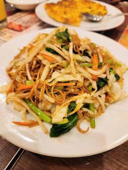 Photo, noodles, vegan, fried noodles, 