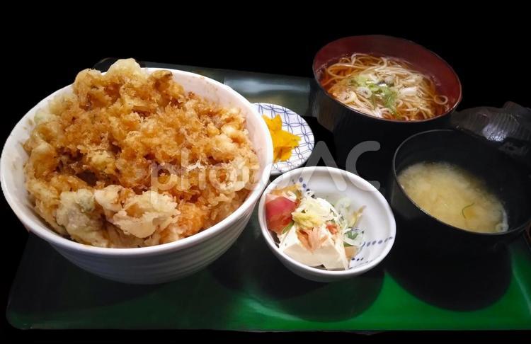 料理ーそばのセットメニュー そば,そばセット,日本そばの写真素材