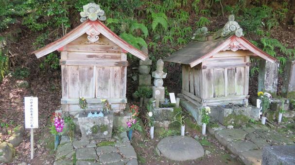 禅幢寺 竹中半兵衛の墓 改修前 岐阜県 禅幢寺 竹中半兵衛の墓 改修前 岐阜県の写真