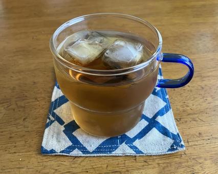 冷たい麦茶 冷たい麦茶 麦茶,お茶,冷たいの写真素材