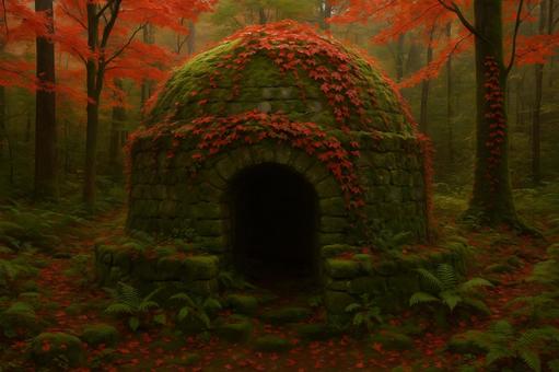 森に眠る石窯 森に眠る石窯の写真