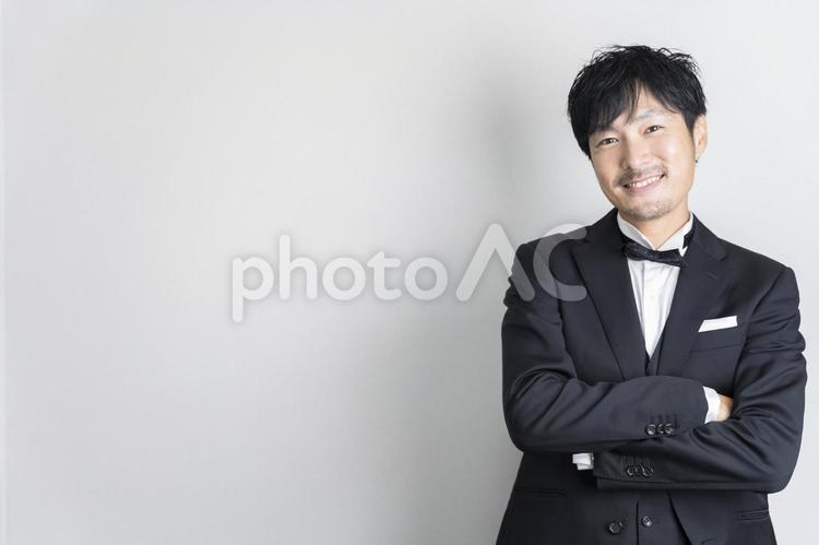 結婚式の男性 結婚,人物,結婚式の写真素材